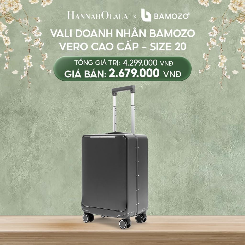  DEAL 5: VALI DOANH NHÂN BAMOZO VERO KHUNG NHÔM CAO CẤP 