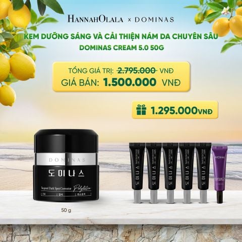  KEM DƯỠNG SÁNG VÀ CẢI THIỆN NÁM DA CHUYÊN SÂU DOMINAS CREAM 5.0 50G - A48 