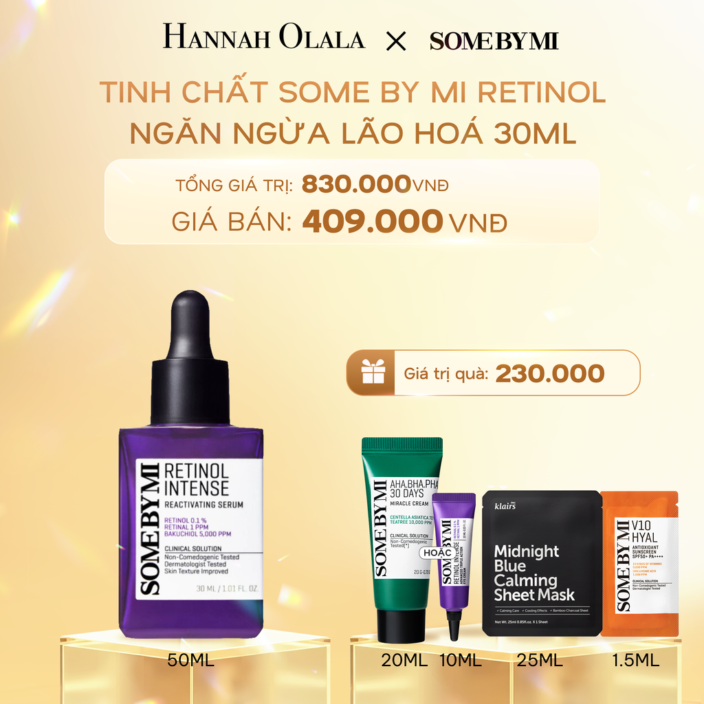  C977_DEAL 1: TINH CHẤT SOME BY MI RETINOL NGĂN NGỪA LÃO HOÁ 30ML 