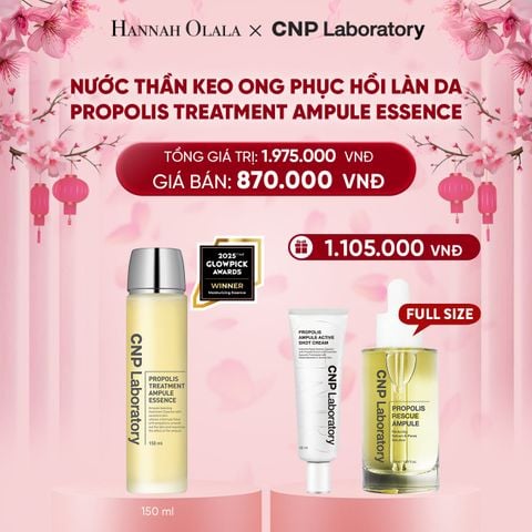  DEAL 1: NƯỚC THẦN KEO ONG PHỤC HỒI LÀN DA PROPOLIS TREATMENT AMPULE ESSENCE 150ML 