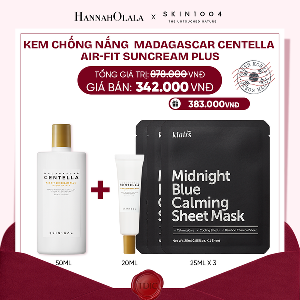 SKIN1004 KEM CHỐNG NẮNG MADAGASCAR CENTELLA AIR-FIT SUNCREAM PLUS 50ML_M10 