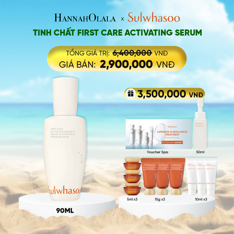  NOT READY - DEAL 1: TINH CHẤT FIRST CARE TĂNG CƯỜNG HÀNG RÀO BẢO VỆ DA 90ML 