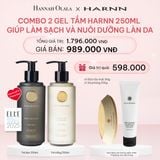  E450_DEAL 1: COMBO 2 GEL TẮM HARNN GIÚP LÀM SẠCH VÀ NUÔI DƯỠNG LÀN DA 250ML - BODY WASH 