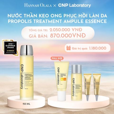  C25_DEAL 1: NƯỚC THẦN KEO ONG PHỤC HỒI LÀN DA PROPOLIS TREATMENT AMPULE ESSENCE 150ML 