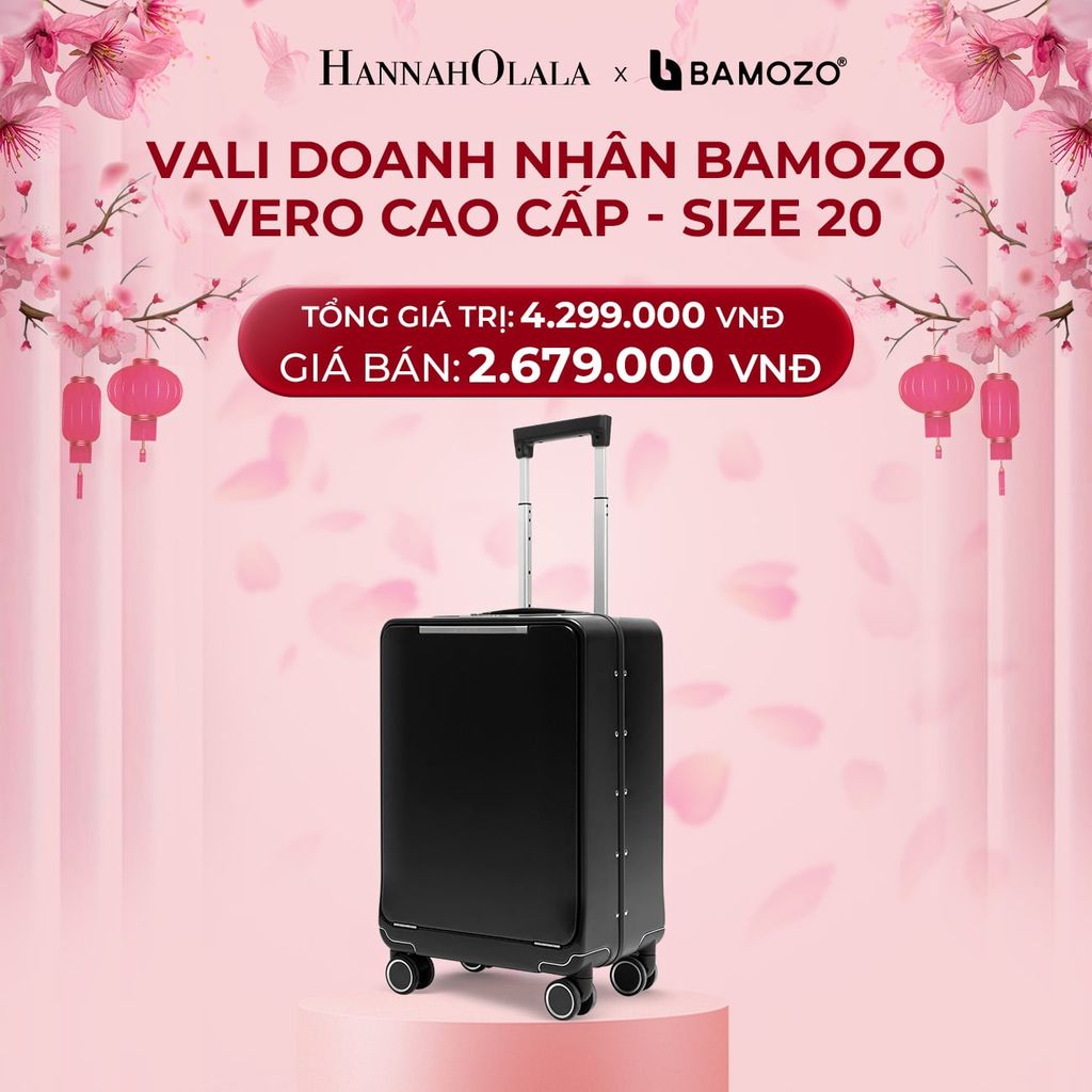  A945_DEAL 5: VALI DOANH NHÂN BAMOZO VERO KHUNG NHÔM CAO CẤP 