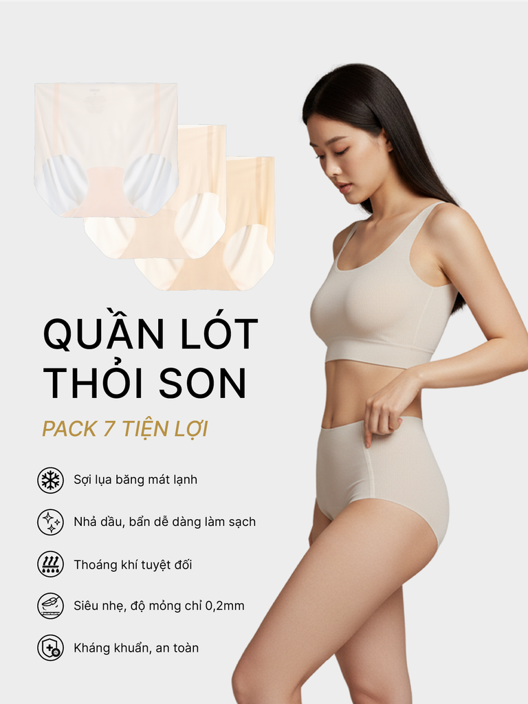  NỮ/ QUẦN LÓT TÀNG HÌNH THỎI SON PREMIUM FORMAT - 10005582 - DEAL 7 - A903 