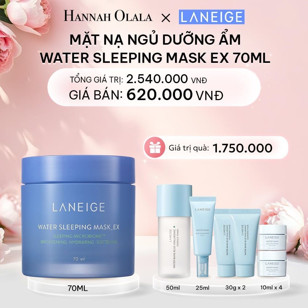  E754: DEAL 1: MẶT NẠ NGỦ DƯỠNG ẨM LANEIGE WATER SLEEPING MASK EX 70ML - [GIAO HÀNG TỪ 03/10] 