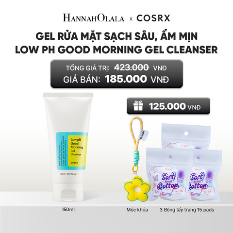 COSRX SỮA RỬA MẶT LOW PH GOOD MORNING GEL CLEANSER 150ML 