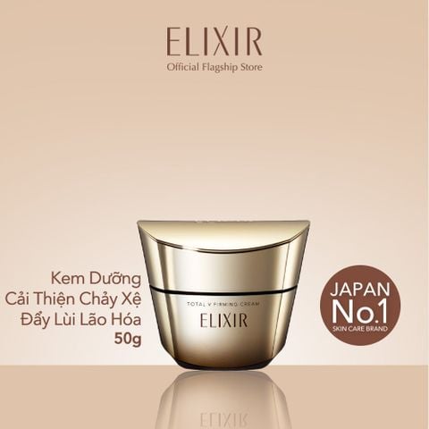  DEAL 1: FLASH DEAL - KEM DƯỠNG CẢI THIỆN CHẢY XỆ NGĂN NGỪA LÃO HÓA ELIXIR TOTAL V FIRMING CREAM 50G 