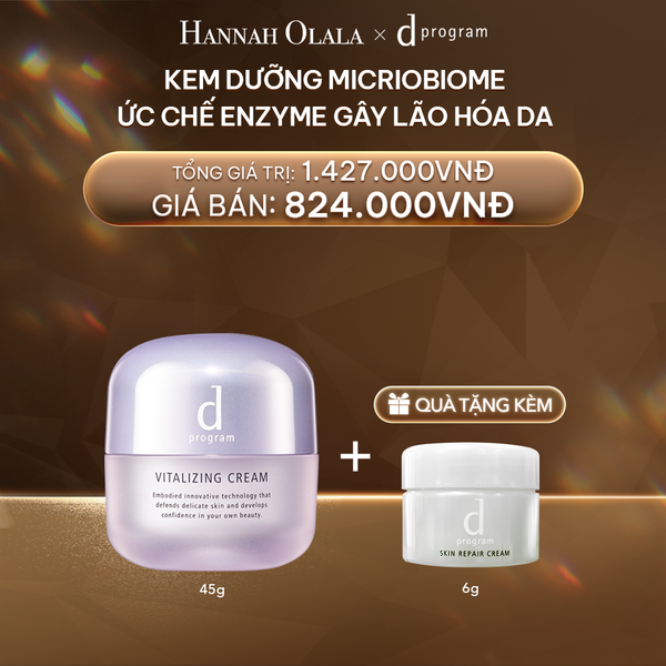  DEAL 10: KEM DƯỠNG NGĂN NGỪA LÃO HÓA D PROGRAM VITALIZING CREAM 45G 