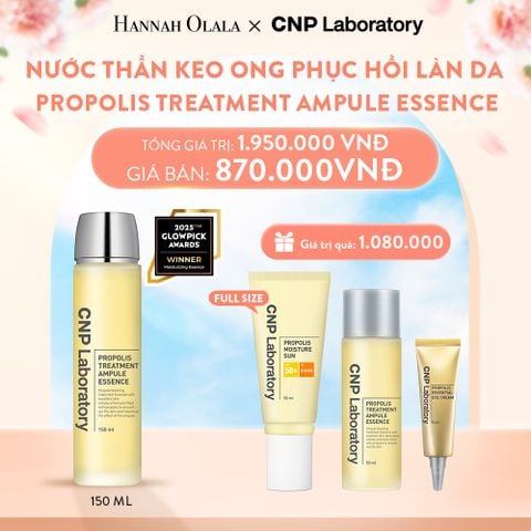  A192_DEAL34: NƯỚC THẦN KEO ONG PHỤC HỒI LÀN DA PROPOLIS TREATMENT AMPULE ESSENCE 150ML 