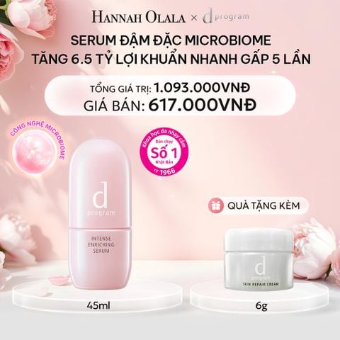  E364: DEAL 10: (01.10 - 04.10) SERUM GIÚP CẢI THIỆN TÌNH TRẠNG LÃO HÓA SỚM DPROGRAM INTENSE ENRICHING SERUM 45ML 
