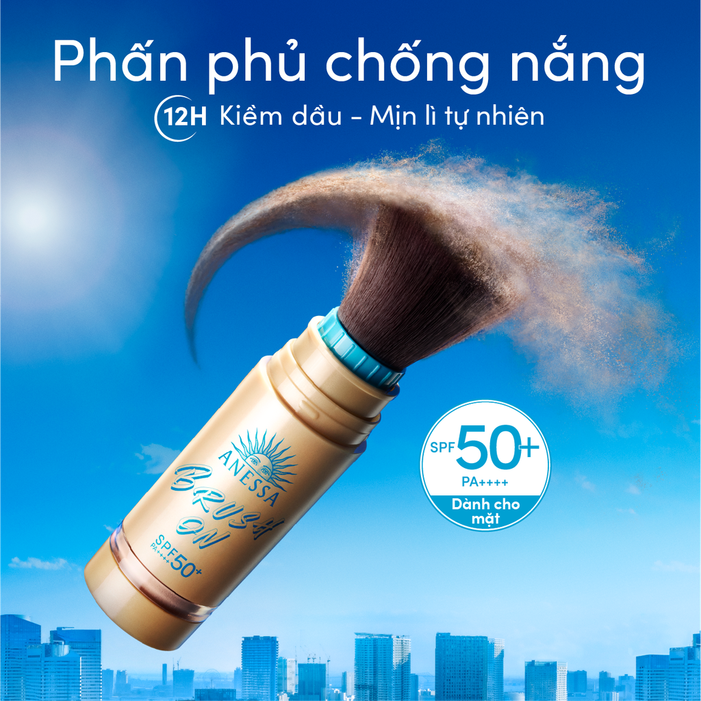  [MỚI] PHẤN PHỦ TRANG ĐIỂM CHỐNG NẮNG 2-TRONG-1 TÍCH HỢP CỌ̣ - DEAL 30 