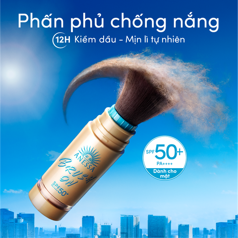  [MỚI] PHẤN PHỦ TRANG ĐIỂM CHỐNG NẮNG 2-TRONG-1 TÍCH HỢP CỌ̣ - DEAL 30 