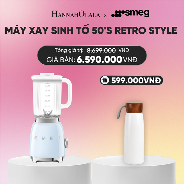  MÁY XAY SINH TỐ SMEG 50'S RETRO STYLE 