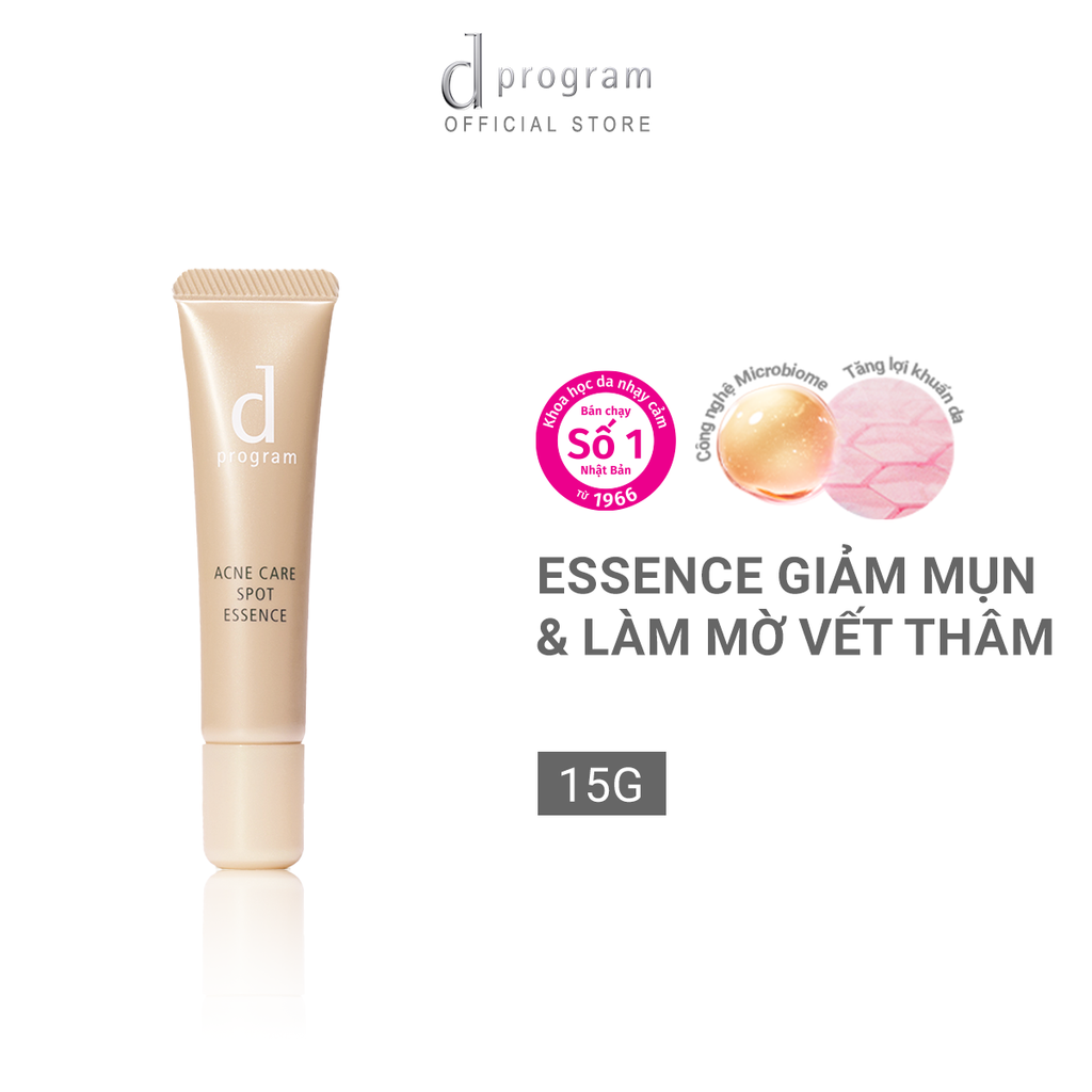  A26: DEAL 10: ESSENCE GIẢM MỤN VÀ LÀM MỜ VẾT THÂM D PROGRAM ACNE CARE SPOT ESSENCE 15G 