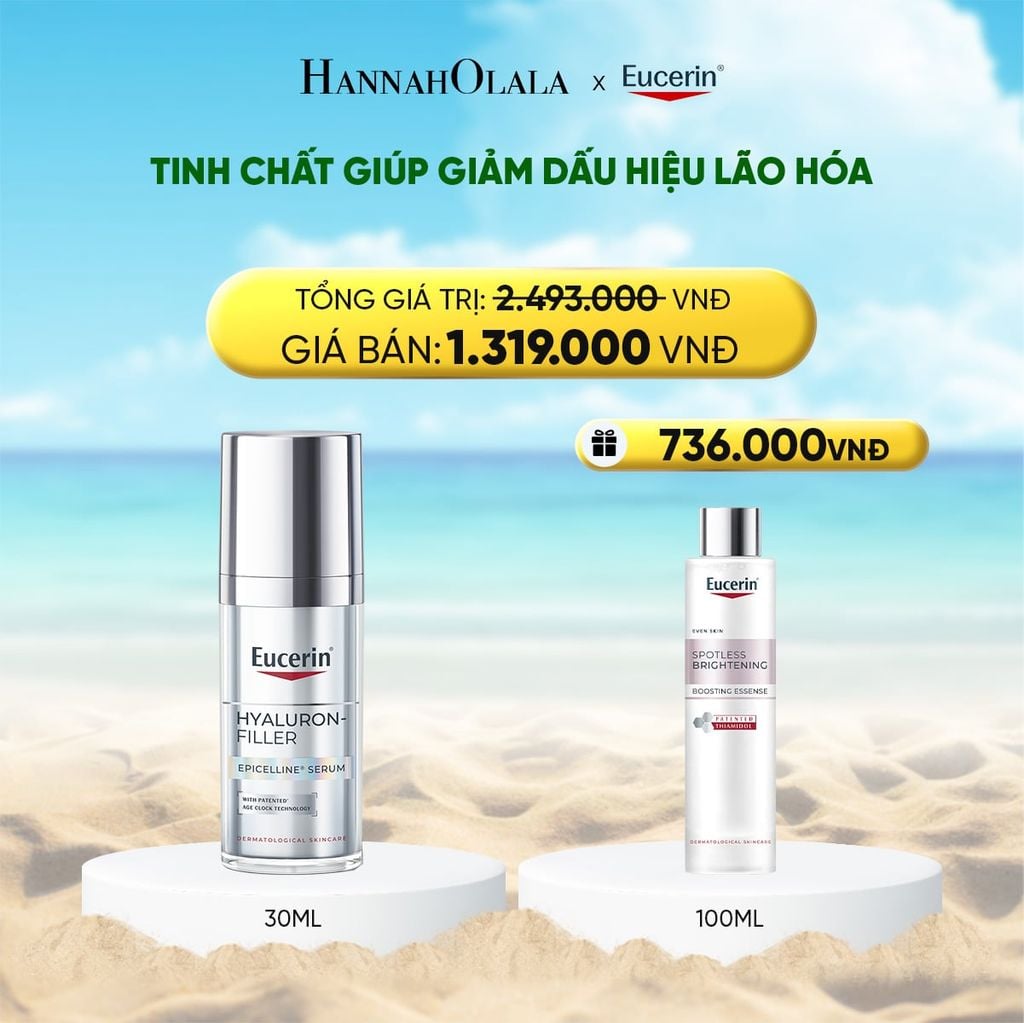  DEAL 1: TINH CHẤT GIÚP GIẢM DẤU HIỆU LÃO HOÁ EPICELLINE HYALURON-FILLER EPICELLINE 30ML 