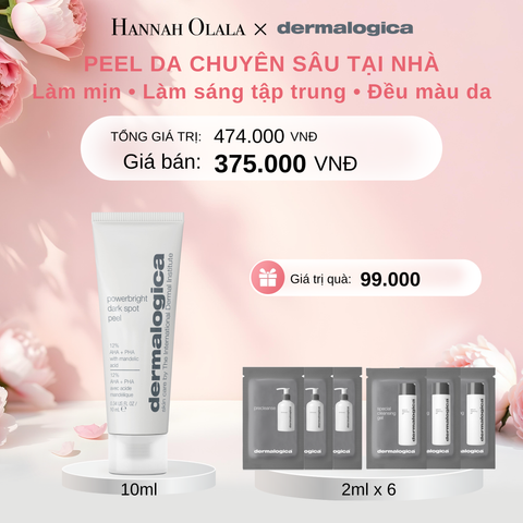  E426: DEAL 1: PEEL CẢI THIỆN BỀ MẶT DA LÀM SÁNG RÕ RỆT CÁC ĐỐM NÂU POWERBRIGHT DARK SPOT PEEL 10ML 