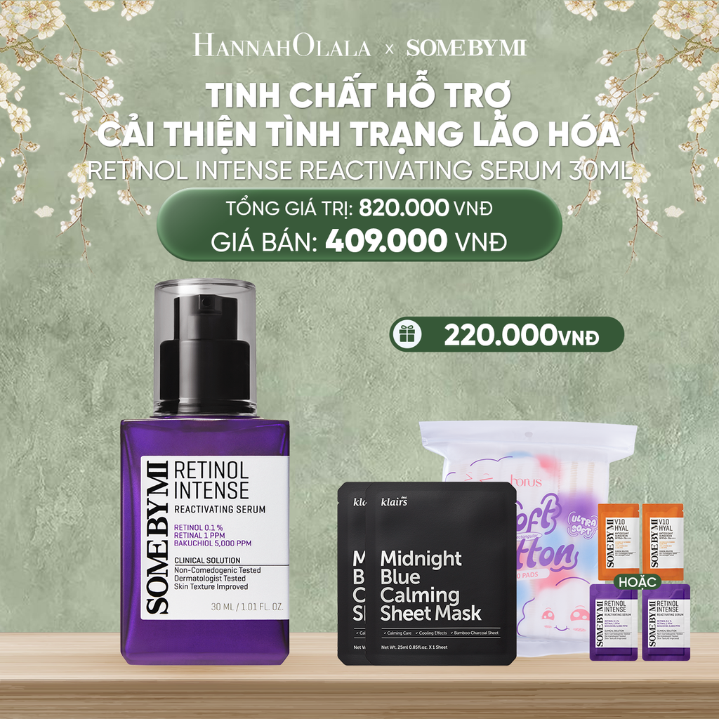  DEAL 1: TINH CHẤT SOME BY MI RETINOL NGĂN NGỪA LÃO HOÁ 30ML 