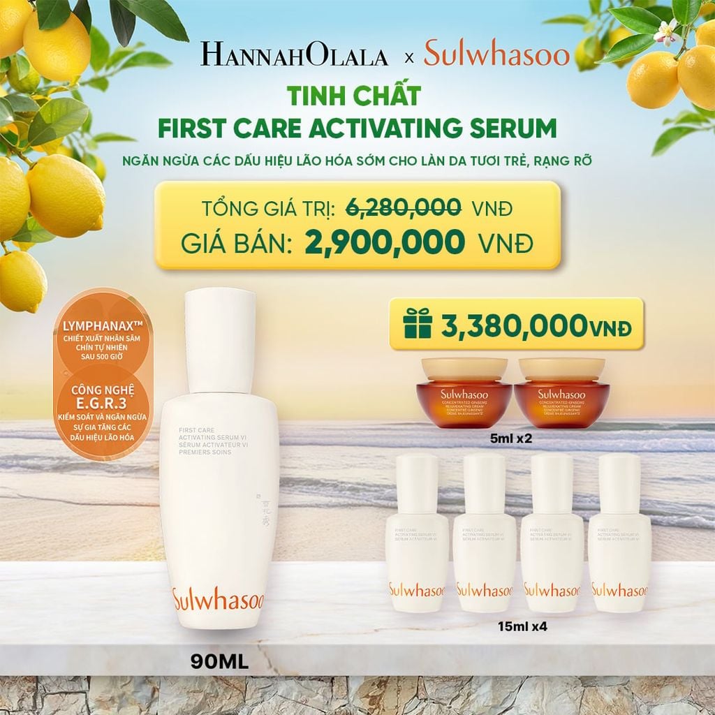  TINH CHẤT FIRST CARE TĂNG CƯỜNG HÀNG RÀO BẢO VỆ DA 90ML 