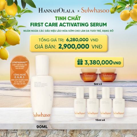  TINH CHẤT FIRST CARE TĂNG CƯỜNG HÀNG RÀO BẢO VỆ DA 90ML 