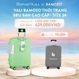  C941_DEAL 3: VALI BAMOZO 8812 CAO CẤP (TẶNG BỌC VALI) 