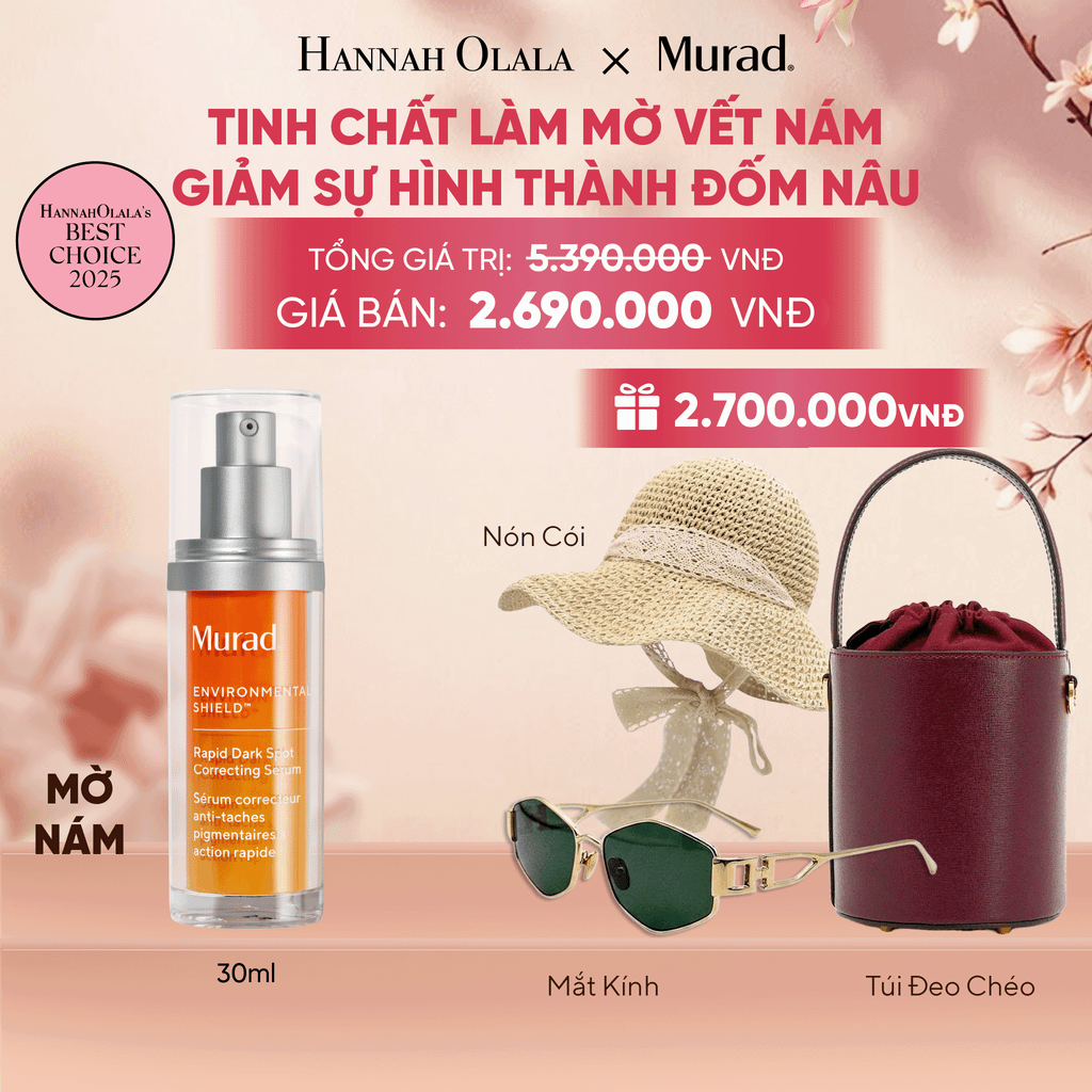  TINH CHẤT LÀM MỜ VẾT NÁM VÀ GIẢM SỰ HÌNH THÀNH ĐỐM NÂU 30ML 