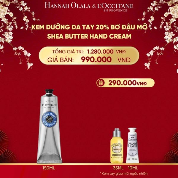  DEAL 5: KEM DƯỠNG DA TAY BƠ ĐẬU MỠ L'OCCITANE 150ML 