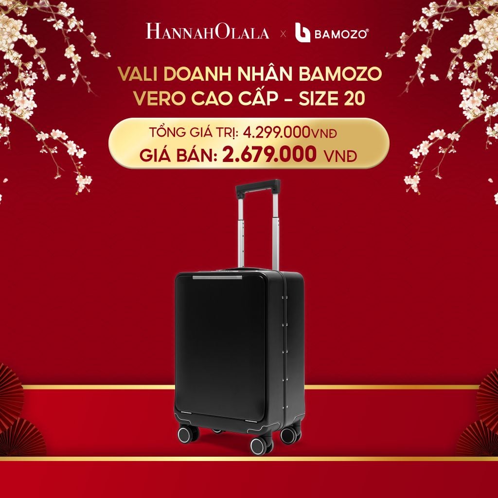  A1018_DEAL 5: VALI DOANH NHÂN BAMOZO VERO KHUNG NHÔM CAO CẤP 