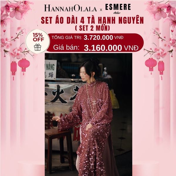  DEAL 1: SET ÁO DÀI 02 MÓN HẠNH NGUYÊN 