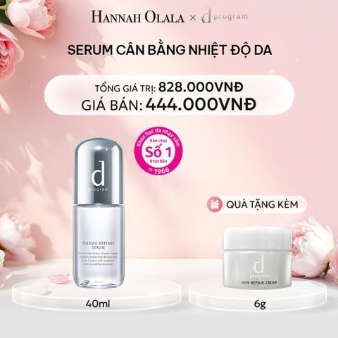  E363: DEAL 9: (01.10 - 04.10) SERUM CÂN BẰNG NHIỆT ĐỘ DA D PROGRAM THERMO SERUM 40ML 