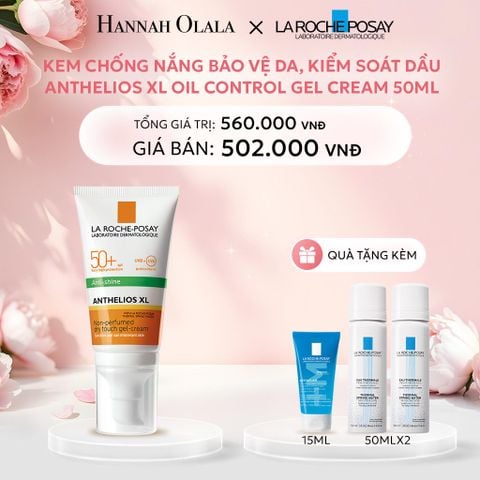  E115: DEAL 1 KEM CHỐNG NẮNG BẢO VỆ DA, KIỂM SOÁT DẦU ANTHELIOS XL OIL CONTROL GEL CREAM 50ML 