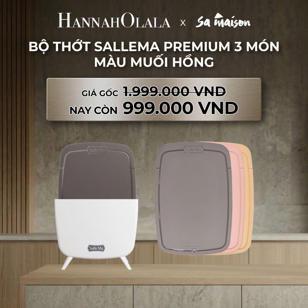  DEAL 6: BỘ THỚT SALLEMA PREMIUM 3 MÓN 