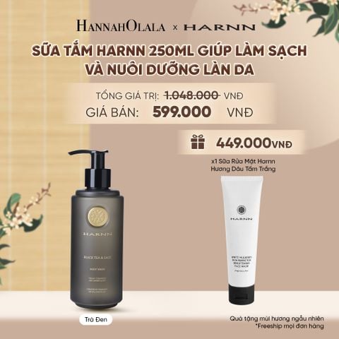  SỮA TẮM HARNN 250ML GIÚP LÀM SẠCH VÀ NUÔI DƯỠNG LÀN DA - A2348 