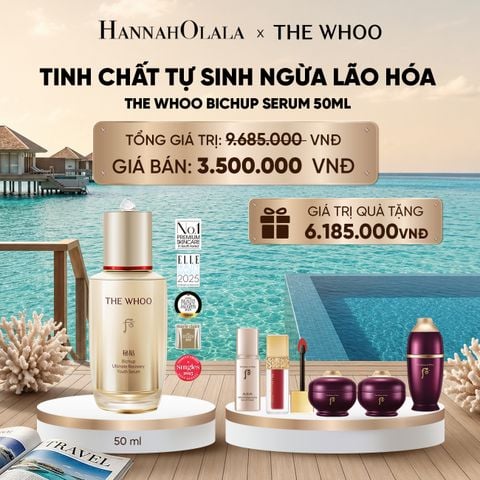  TINH CHẤT TỰ SINH NGỪA LÃO HÓA THẾ HỆ THỨ 4 THE WHOO BICHUP ULTIMATE RECOVERY YOUTH SERUM 50ML 