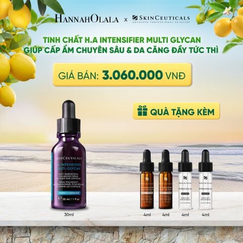  TINH CHẤT H.A INTENSIFIER MULTI GLYCAN THẾ HỆ MỚI GIÚP CẤP ẨM CHUYÊN SÂU & DA CĂNG ĐẦY TỨC THÌ 30ML DEAL 1 