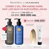  E450_DEAL 1: COMBO 2 GEL TẮM HARNN GIÚP LÀM SẠCH VÀ NUÔI DƯỠNG LÀN DA 250ML - BODY WASH 