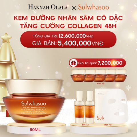  A272_DEAL 3A: KEM DƯỠNG NHÂN SÂM CÔ ĐẶC CONCENTRATED GINSENG REJUVENATING CREAM 50ML 