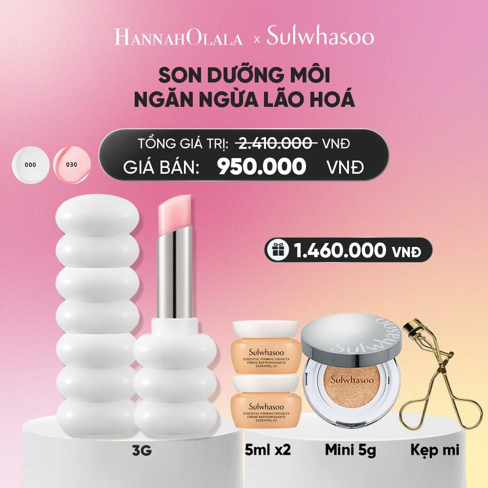  SON DƯỠNG LÀM MỜ NẾP NHĂN MÔI GLOWING LIP BALM_A468 