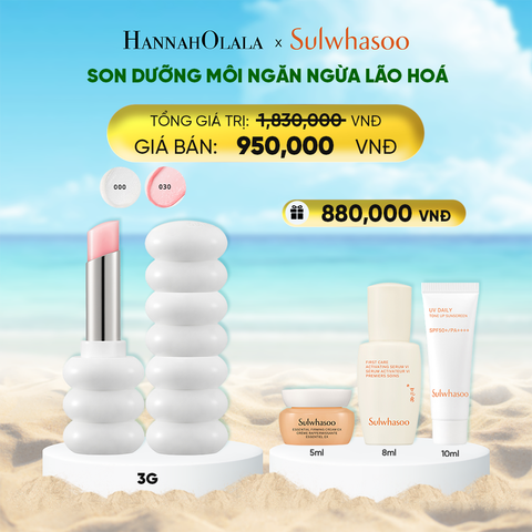  DEAL 4A: SON DƯỠNG LÀM MỜ NẾP NHĂN MÔI GLOWING LIP BALM 