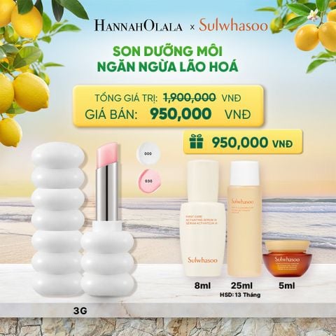  SON DƯỠNG LÀM MỜ NẾP NHĂN MÔI GLOWING LIP BALM 