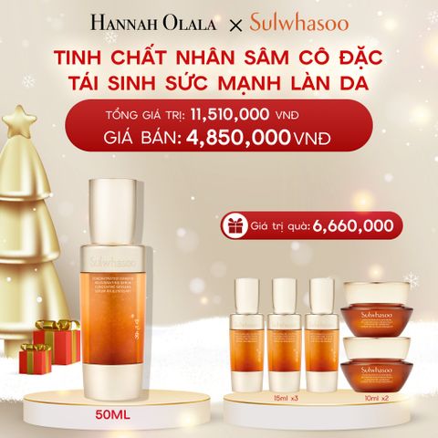  A271_DEAL 2: TINH CHẤT NHÂN SÂM CÔ ĐẶC CONCENTRATED GINSENG REJUVENATING SERUM 50ML 