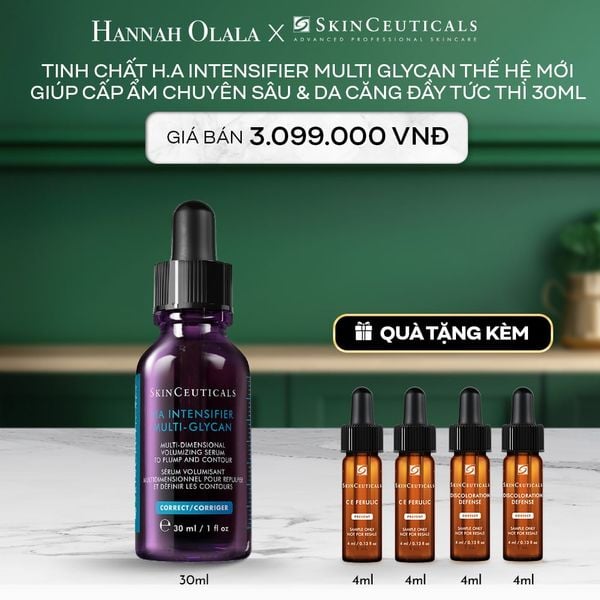  A84_DEAL 1: TINH CHẤT H.A INTENSIFIER MULTI GLYCAN THẾ HỆ MỚI GIÚP CẤP ẨM CHUYÊN SÂU & DA CĂNG ĐẦY TỨC THÌ 30ML 