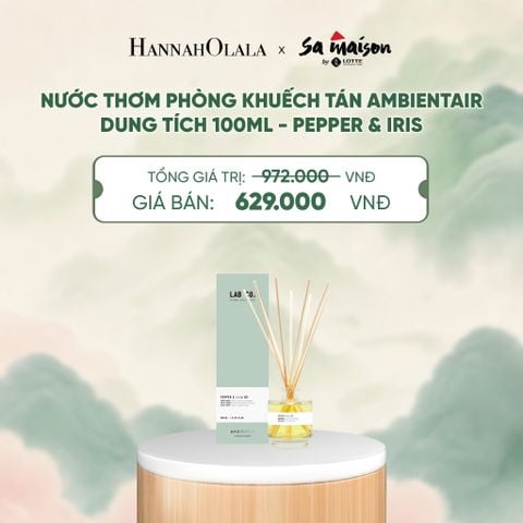  NƯỚC THƠM PHÒNG KHUẾCH TÁN AMBIENTAIR, DUNG TÍCH 100ML - DEAL 3 - A1768 