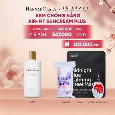  SKIN1004 KEM CHỐNG NẮNG MADAGASCAR CENTELLA AIR-FIT SUNCREAM PLUS 50ML - A505 
