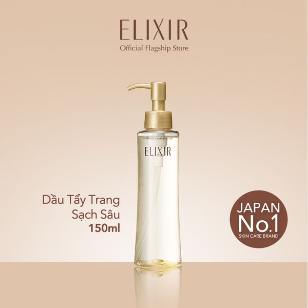  A60: DEAL 25: DẦU TẨY TRANG ELIXIR SUPERIEUR MAKEUP CLEANSING OIL N 150ML 