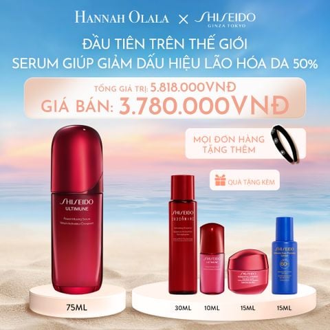 C883_DEAL 1: TINH CHẤT DƯỠNG DA SHISEIDO ULTIMUNE POWER INFUSING 4.0 SERUM 75ML 