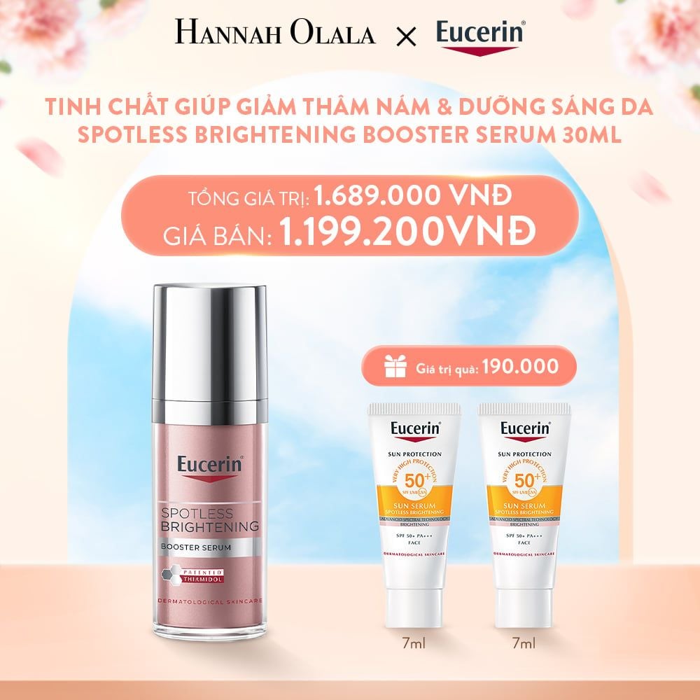  DEAL 01: TINH CHẤT GIÚP GIẢM THÂM NÁM & DƯỠNG SÁNG DA SPOTLESS BRIGHTENING BOOSTER SERUM 30ML 