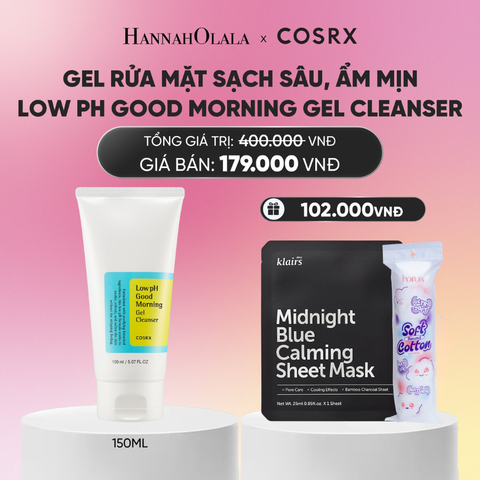  COSRX SỮA RỬA MẶT LOW PH GOOD MORNING GEL CLEANSER 150ML_A1875 