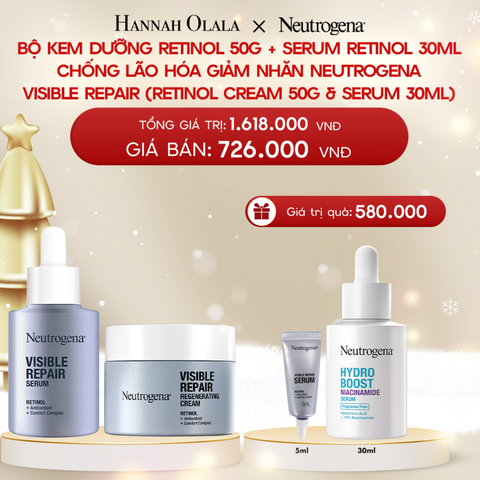  A1533_DEAL 5: BỘ DƯỠNG NGĂN NGỪA LÃO HÓA NEUTROGENA VISIBLE REPAIR 